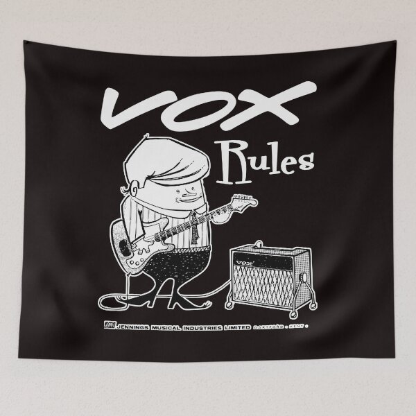 Item preview, VOX man rules black designed and sold by monsieurspot.
