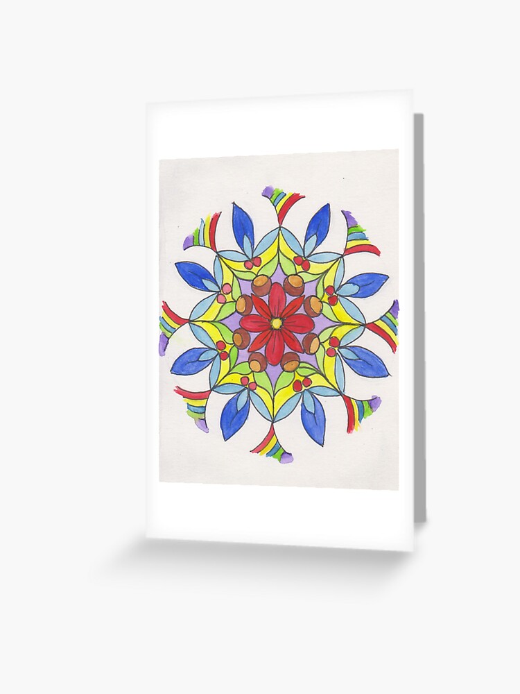 Thumbnail 1 of 2, Greeting Card, Design 1 designed and sold by BariParsche.