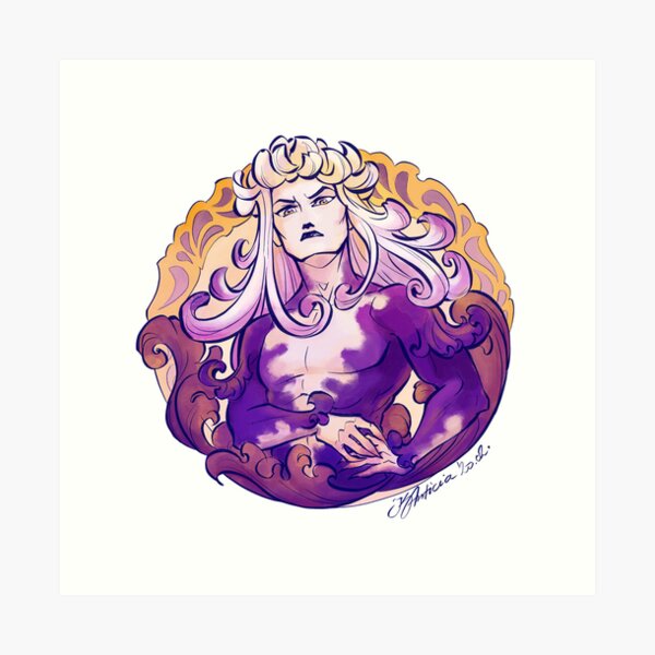 Flower Faerie - Spider Chrysanthemum Art Print