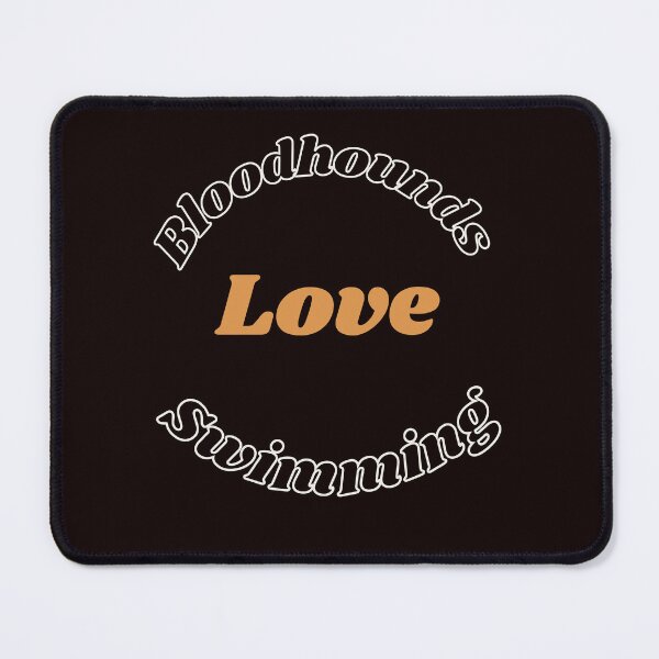 Artikelvorschau, Bloodhounds lieben schwimmendes Design entworfen und verkauft von MayaAndNora.
