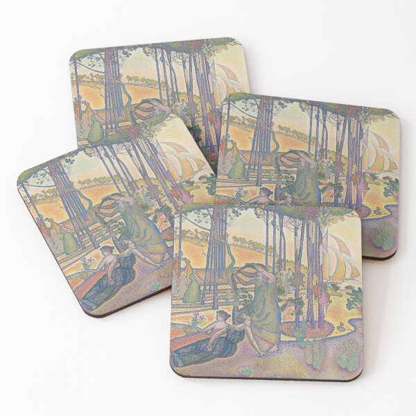 Item preview, The Evening Air by Henri Edmond Cross - Vintage Art  designed and sold by RickE.