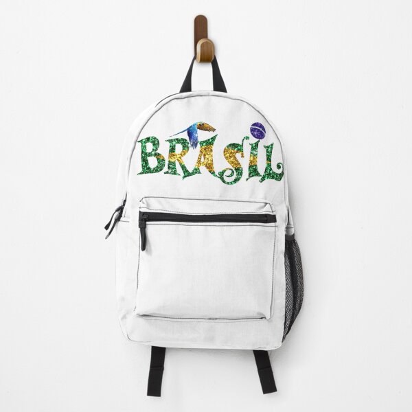 Item preview, Brazil Flag Calligraphy Blue Parrot Glitter designed and sold by Jolly-Yosei.
