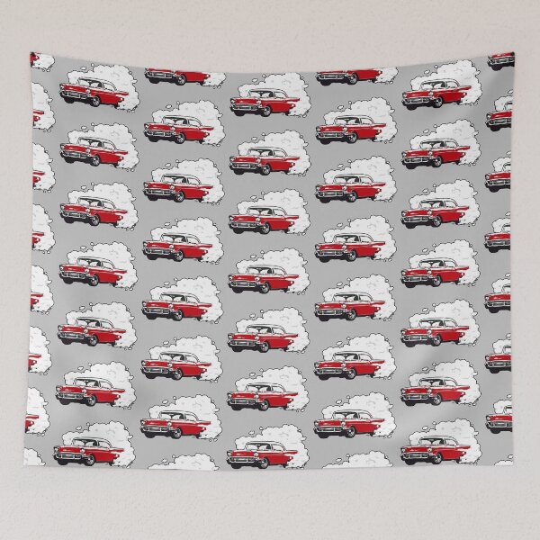 Item preview, 1957 Red CBA DC Burnout designed and sold by CoolRide.