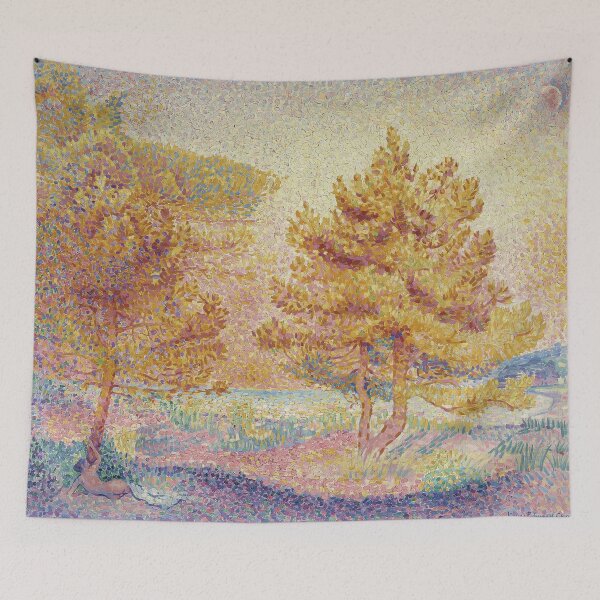 Item preview, Landscape by Henri Edmond Cross - Vintage Art designed and sold by RickE.