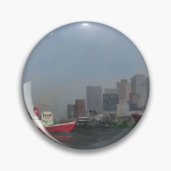Item preview, View From Pier 64 At Hudson River Park in New York City  designed and sold by TheArtCave.