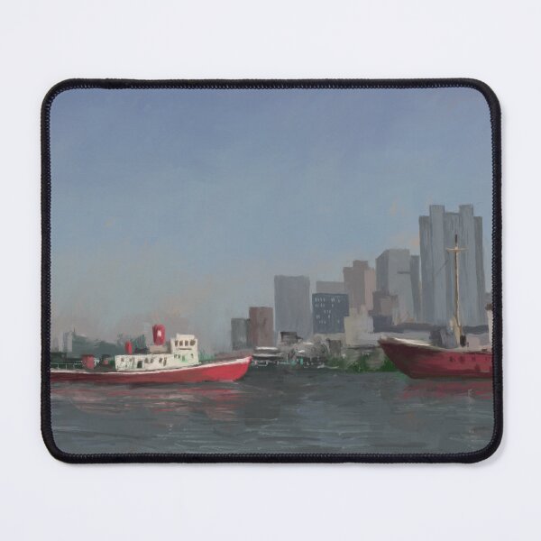 Item preview, View From Pier 64 At Hudson River Park in New York City designed and sold by TheArtCave.
