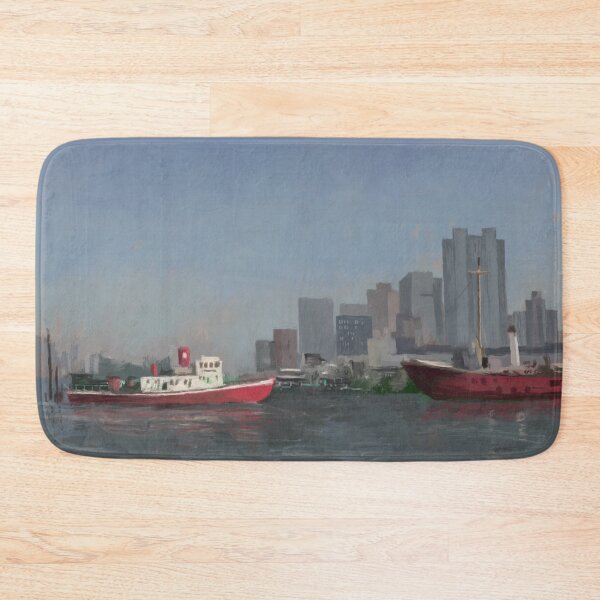 Item preview, View From Pier 64 At Hudson River Park in New York City  designed and sold by TheArtCave.