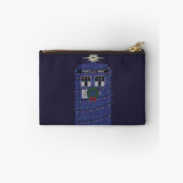 Item preview, Police Box Christmas Knit designed and sold by Milmino.