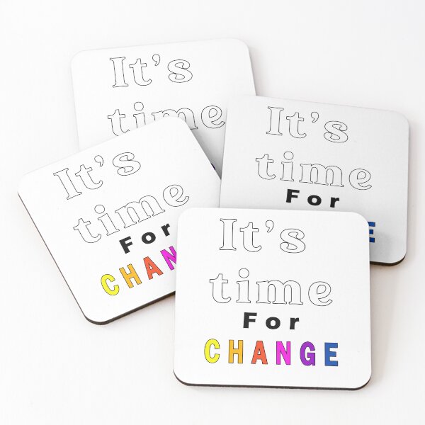 Item preview, It's time for change designed and sold by Tiziza.