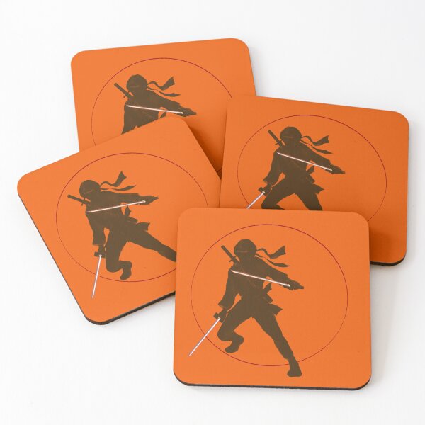 Item preview, Ninja silhouette with red circle  designed and sold by Warrior  Spirit.