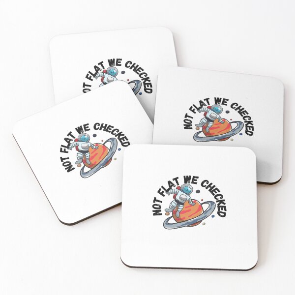 Item preview, Not Flat We Checked designed and sold by yassminishop.