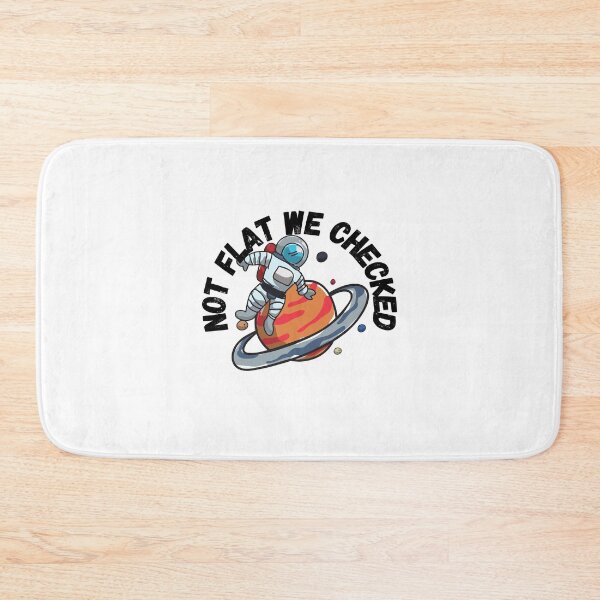 Item preview, Not Flat We Checked designed and sold by yassminishop.
