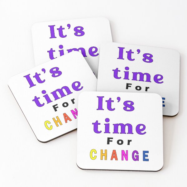 Item preview, Copy of It's time for change designed and sold by Tiziza.