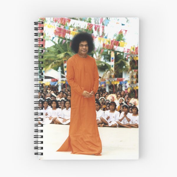 Item preview, Sathya Sai Baba Standing Darshan High Resolution for Print designed and sold by sathyas-corner.