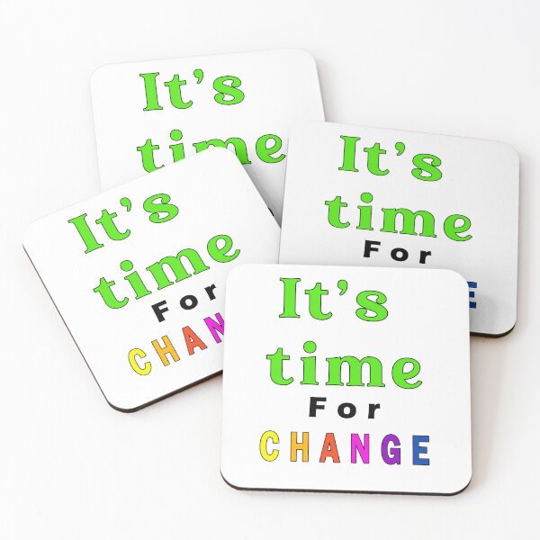 Item preview, It's time for change designed and sold by Tiziza.