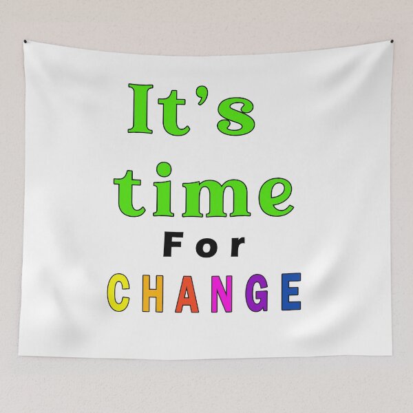 Item preview, It's time for change designed and sold by Tiziza.