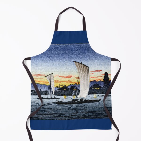 Item preview, 1900 Japanese Fishing Boats at Dusk designed and sold by historicimage.