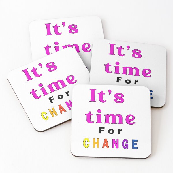 Item preview, It's time for change designed and sold by Tiziza.