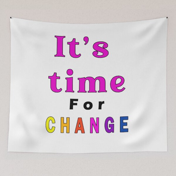 Item preview, It's time for change designed and sold by Tiziza.