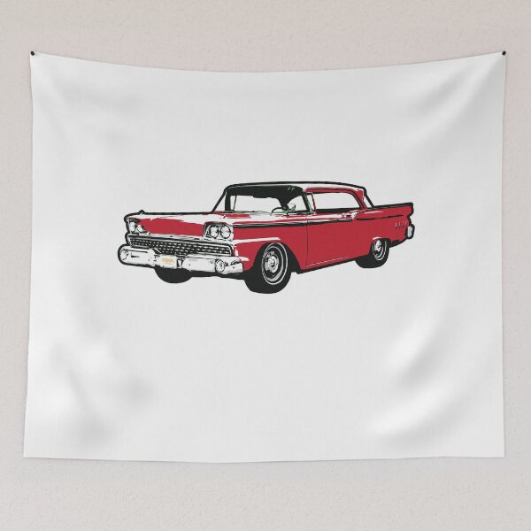 Item preview, Red 1959 F Classic designed and sold by CoolRide.