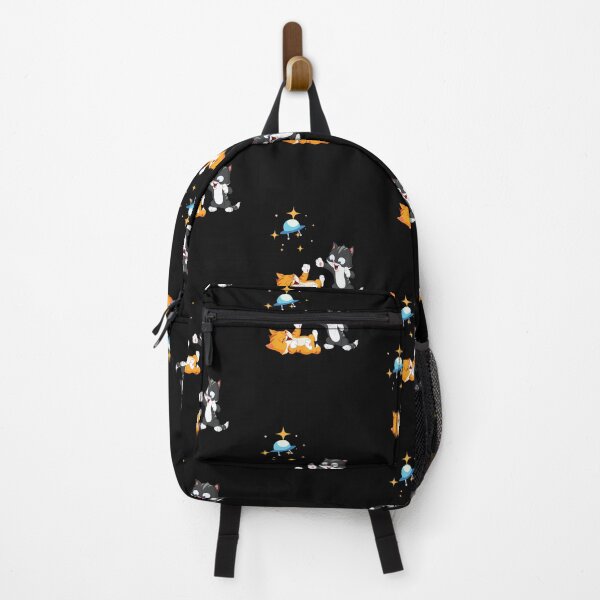 Item preview, Cute playing kittens with a space ship above designed and sold by WowAllinOne.