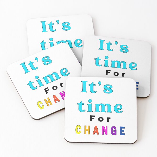 Item preview, It's time for change designed and sold by Tiziza.