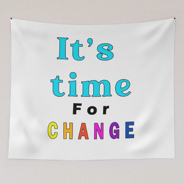 Item preview, It's time for change designed and sold by Tiziza.