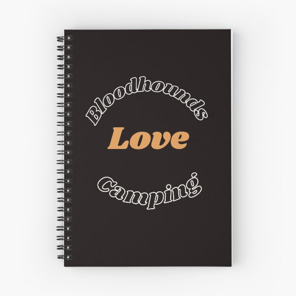 Artikelvorschau, Bloodhounds lieben Camping-Design entworfen und verkauft von MayaAndNora.