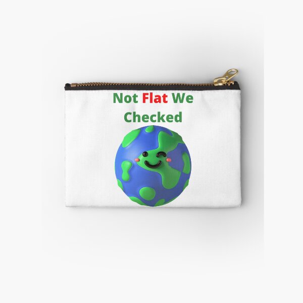 Item preview,  Not Flat We Checked designed and sold by yassminishop.