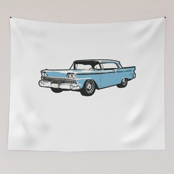 Item preview, Light Blue 1959 F Classic designed and sold by CoolRide.