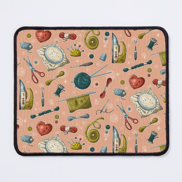 Item preview, Sewing is my Hobby Pop Art on Pink designed and sold by Simplulina.