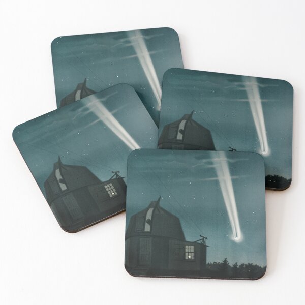 Item preview, Comet in the night sky - Vintage art designed and sold by superbling.