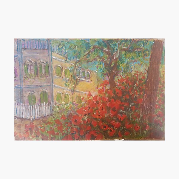 Aperçu de l'œuvre Maison aux volets verts créée et vendue par EsterKarenAida.
