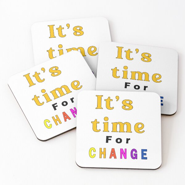 Item preview, It's time for change designed and sold by Tiziza.