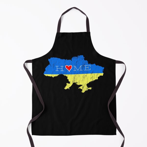 Item preview, Ukrainian Home Is Where the Heart Is Distressed Map designed and sold by Aide.