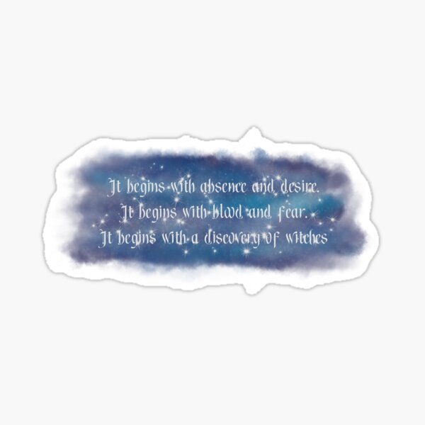 Item preview, absence and desire ADOW witch quote designed and sold by unkvlt.
