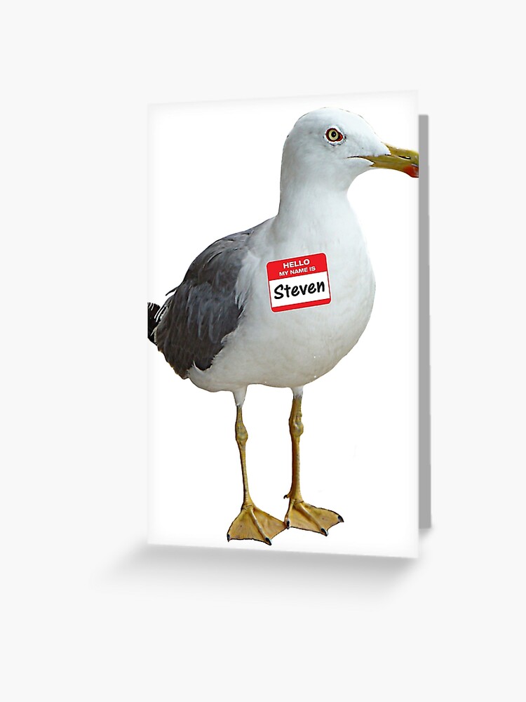 Adorable Seagull ID Badge Reel inspired by Finding Nemo and