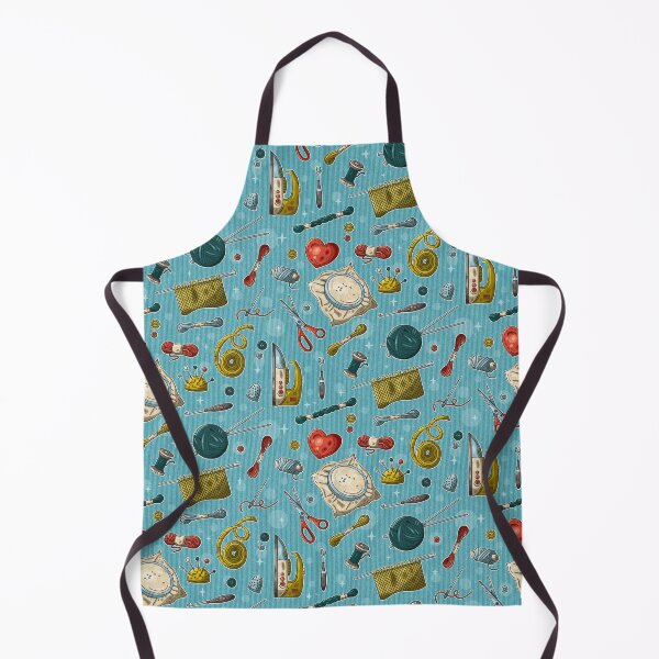 Item preview, Sewing is my Hobby Pop Art on Blue designed and sold by Simplulina.