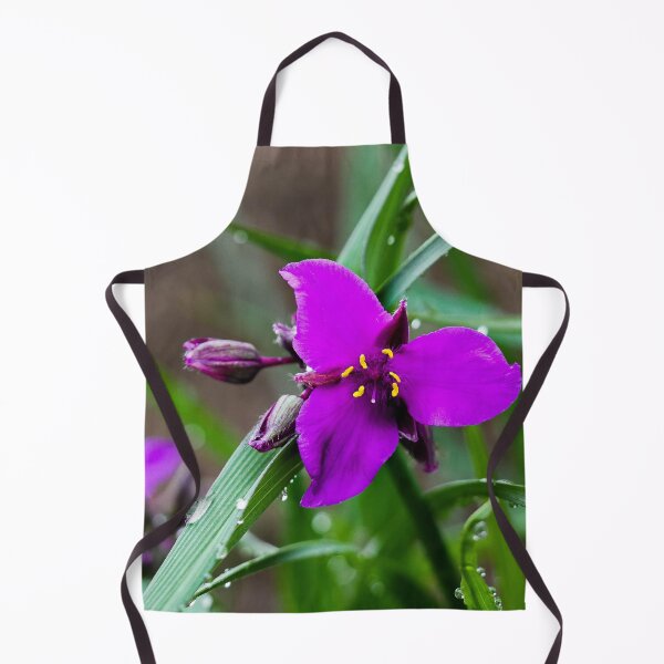 Item preview, Magenta Flower Bloom with Rain Droplets designed and sold by Wisps & Whiskers Designs.