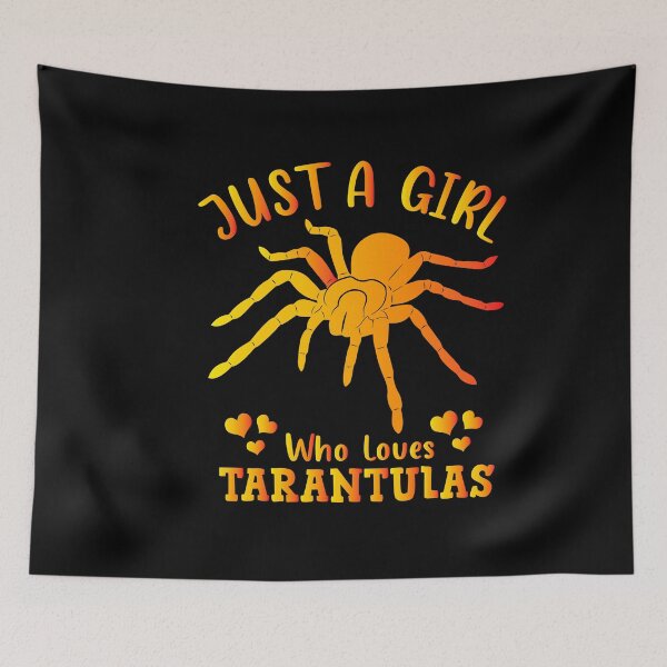 Item preview, just a girl who loves Tarantulas, tarantula clothing, tarantula lover gifts, cute spider themed gift for girls who love spiders designed and sold by PRINTED ..