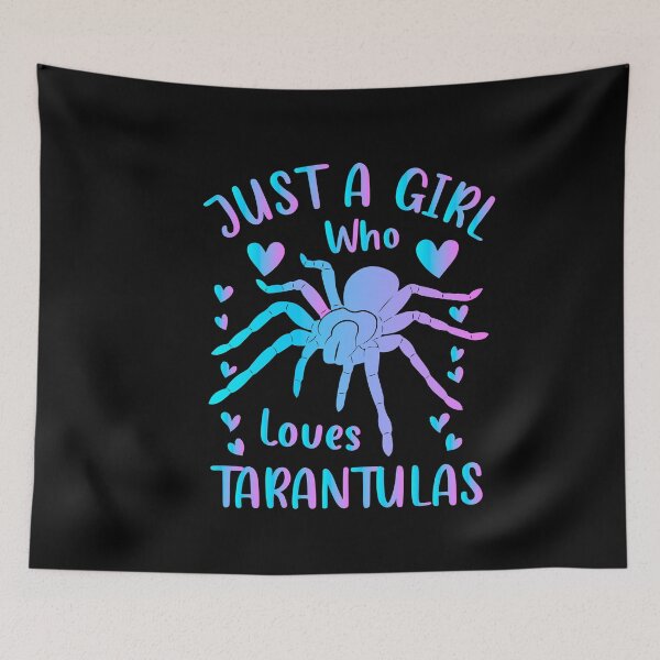 Item preview, just a girl who loves Tarantulas, tarantula clothing, tarantula lover gifts, cute spider themed gift for girls who love spiders designed and sold by PRINTED ..