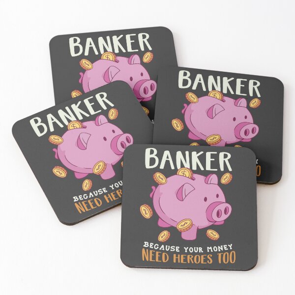 Item preview, Banker SafePig Funny Quote designed and sold by MrEddie10.