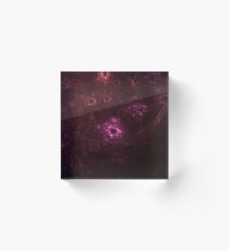 Galactic Celebration of the Anointment of a New Life Sphere| Fractal Starscape Acrylic Block