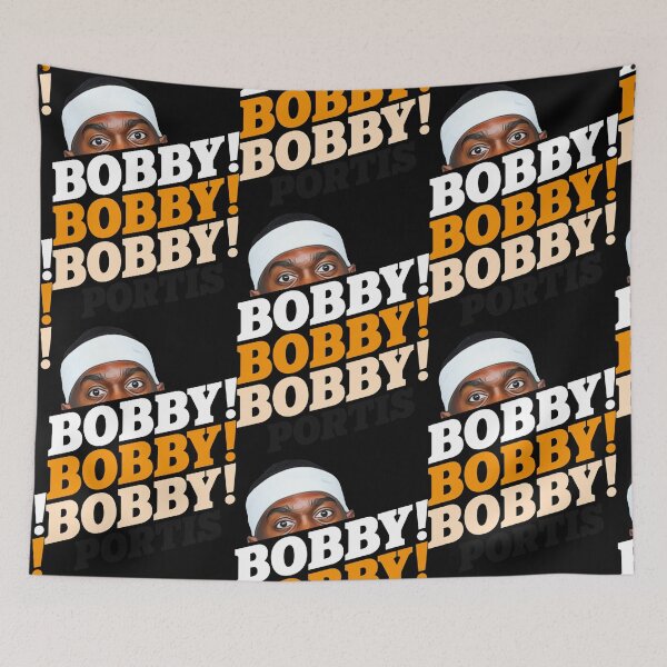 Artikelvorschau, Bobby! Bobby! Bobby! Bobby Portis entworfen und verkauft von Harriet Cook.