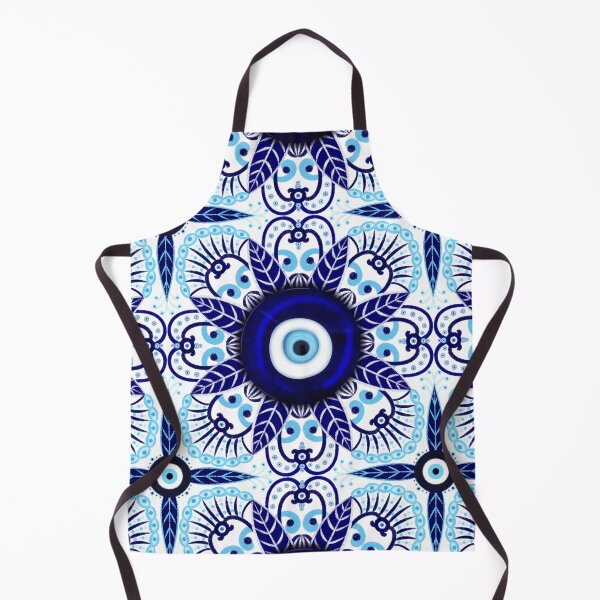 Item preview, Evil eye - evil eye lucky charm mandala white background designed and sold by Milamara.