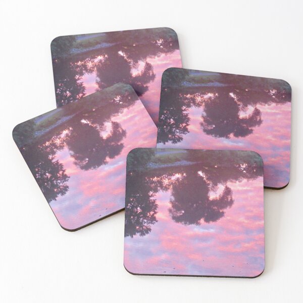 Item preview, Pink clouds in the river designed and sold by Shulie1.