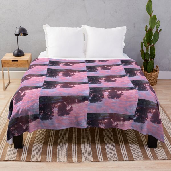 Item preview, Pink clouds in the river designed and sold by Shulie1.