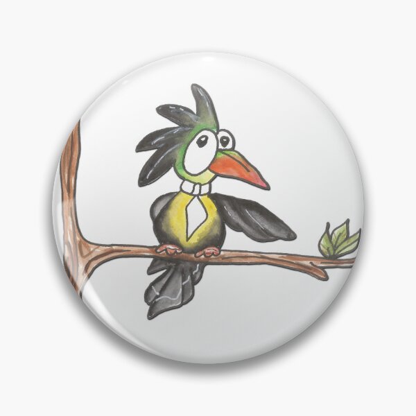 Artikel-Vorschau von Tragendes Krawatten-Aquarell des Spaßvogels schattierte Linie, designt und verkauft von Paralaxe.