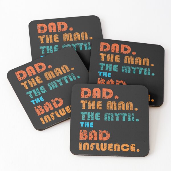 Item preview, Dad The Man The Myth The Bad Influence - Gift for Father's Day - Father's Day Party designed and sold by zicutza.
