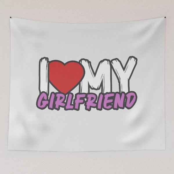 Item preview, I love my girlfriend designed and sold by GiantessTees.
